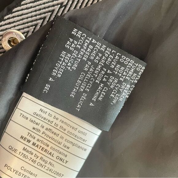 Nikki Jones Montreal Black Puffer Coat Size XS/TP - Picture 10 of 11